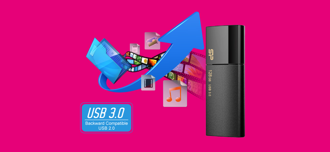 Blaze B05 USB 3.1Gen1(USB3.0、USB2.0互換)　 インターフェース