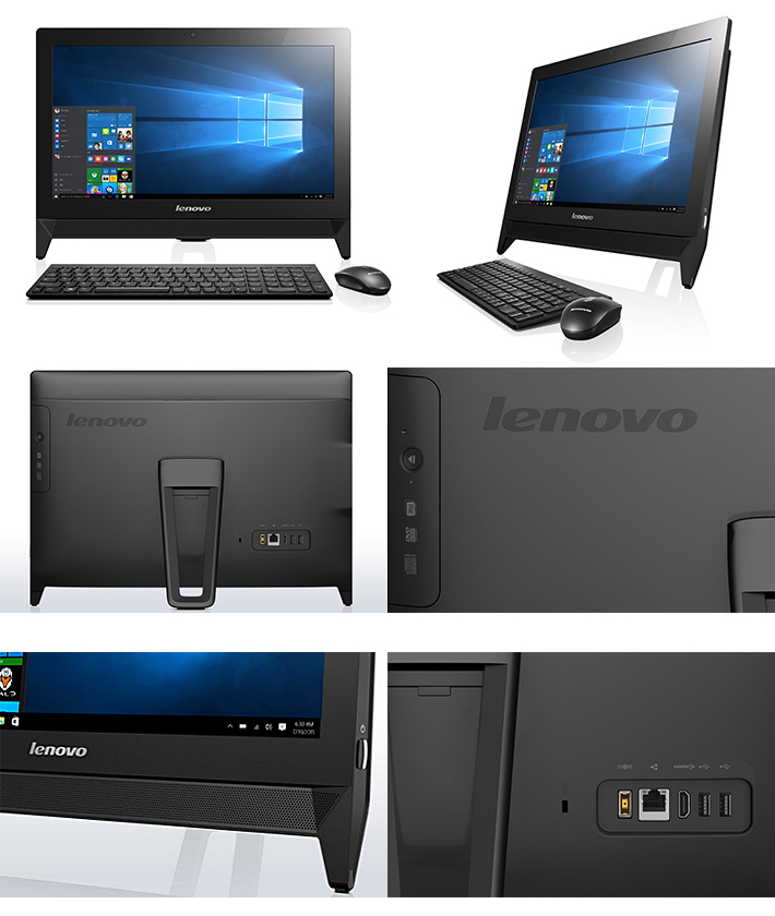 シンプルで使い勝手に優れた液晶一体型デスクトップPC - Lenovo C20 -