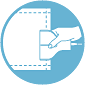 ハンカチのイメージ図