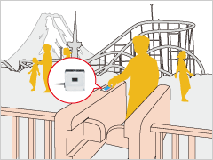 アミューズメント：入場ゲート