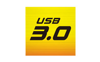 USB3.0に対応！高速データ転送を実現