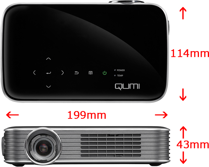 Vivitek QUMI プロジェクター QUMI-Q8-BK Discontinued Projectors - Qumi Q8 - Vivitek