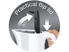 Practical flip lid