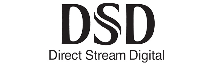 画像:DSD(Direct Stream Digital)ロゴ