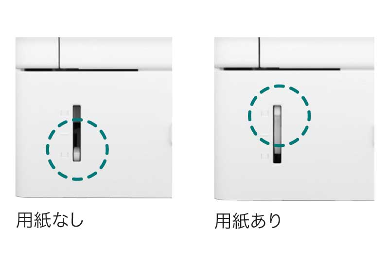 画像:用紙残量インジケーター