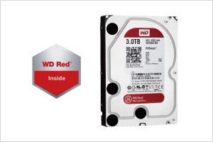 NAS用ハードディスク「WD Red」ロゴ