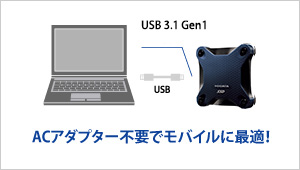 アイオーデータ ポータブルSSD SSPH-UA960NV/E 960GB Amazon | I-O DATA ポータブルSSD 960GB 小型 USB3.1(Gen1) 耐