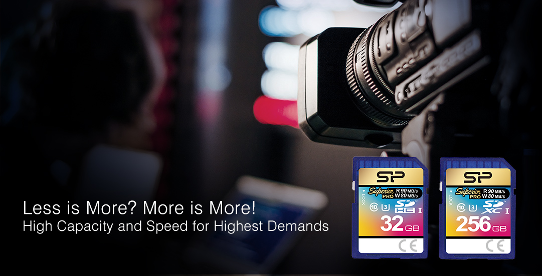 Superior Pro<br>SDHC/SDXC<br>(Class 10. UHS-I U3. 4K UHD)