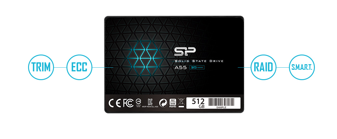 SILICON POWER 1TB内蔵SSD SPJ001TBSS3A55B