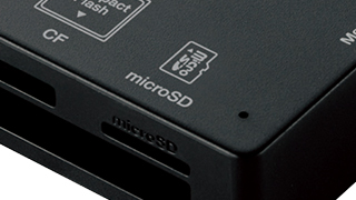 microSDカードを直挿し可能