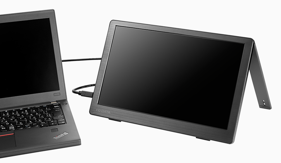 USB Type-C採用!ケーブル1本でPCと接続できる!
