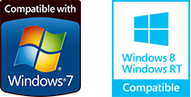Compatible with Windows7 / Windows 8 /Windows RT