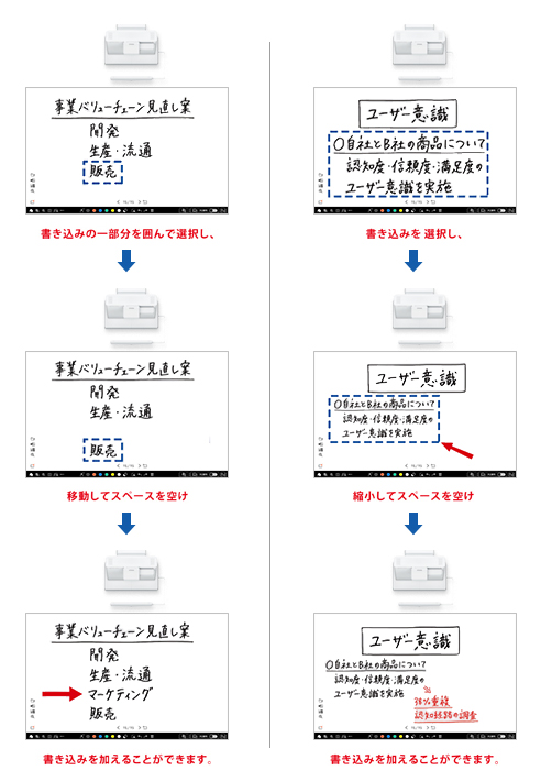 画面を20ページまで増やせる、1ページの情報を増やすこともできる