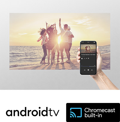 Android TV™機能搭載