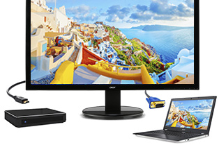 e-TREND｜エイサー K202HQLbi [19.5型ワイド液晶ディスプレイ /1600