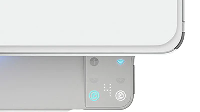 HP ENVY 6020 スマートなアイコンで表示されるコントロールパネル