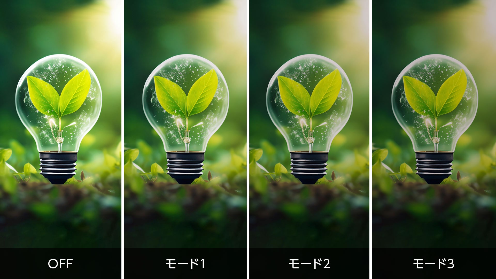 消費電力を低減 ECOモード