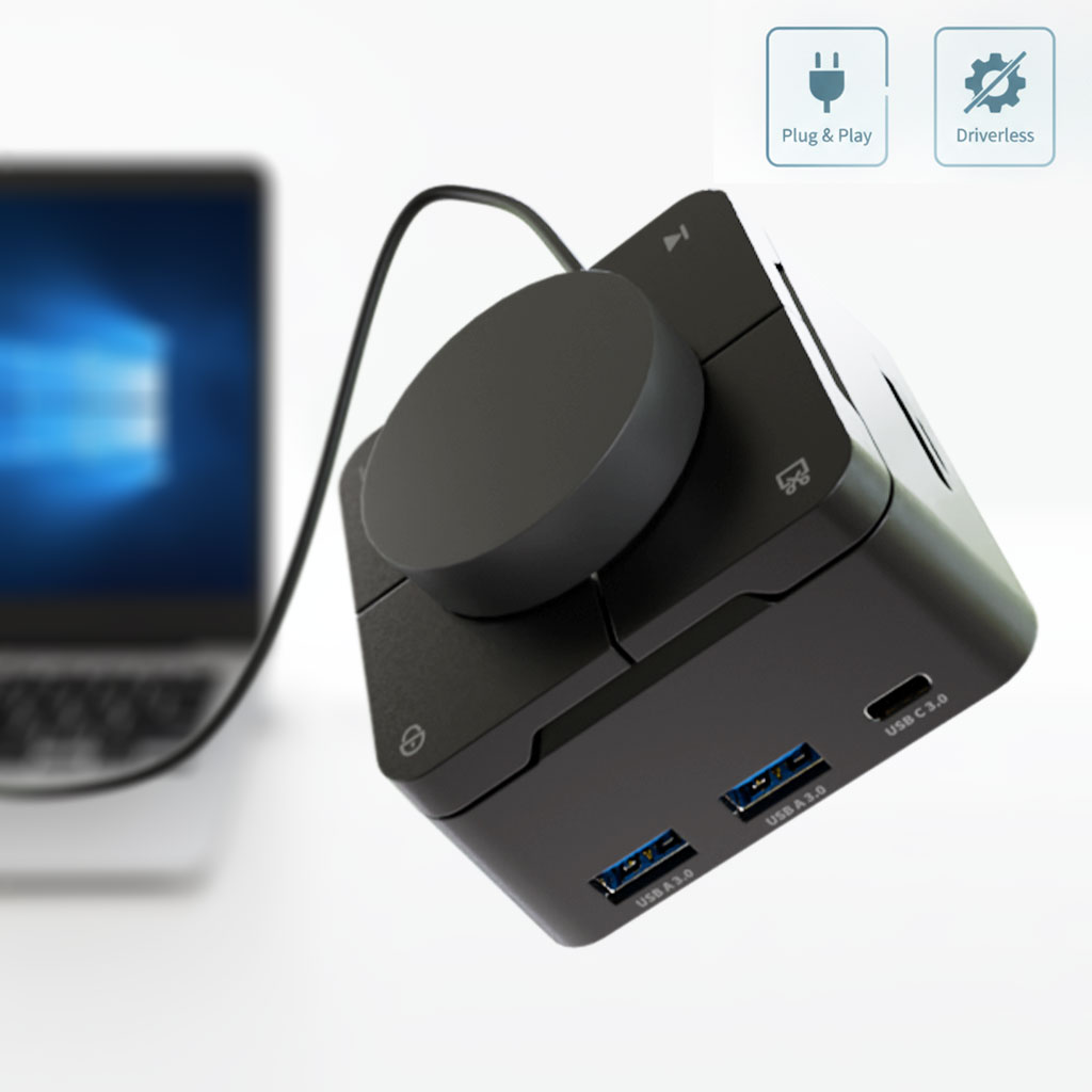 【接続性】前面USBハブポート