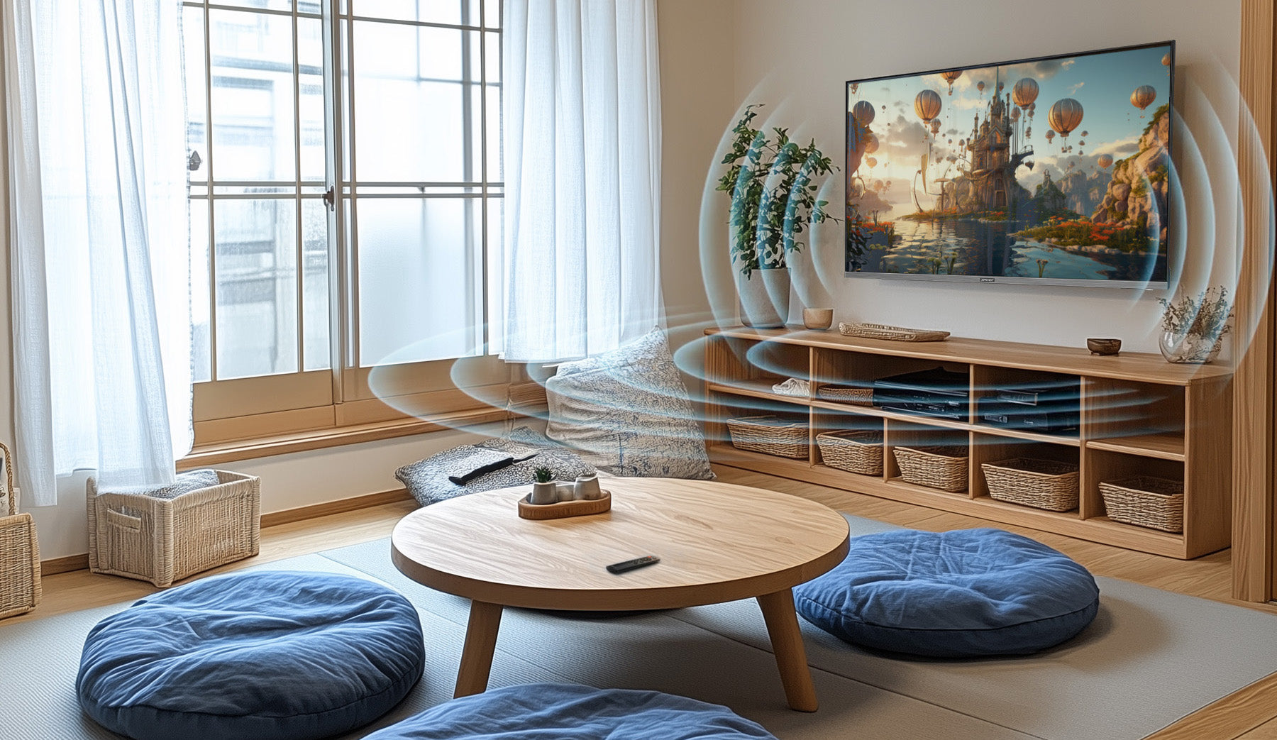 スピーカー搭載