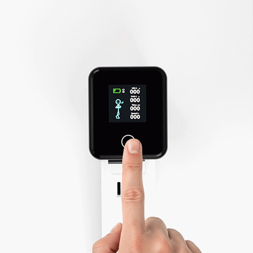 1.33インチ大画面TFTディスプレイ