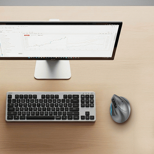上質のスクロールホイールと便利なミドルクリック