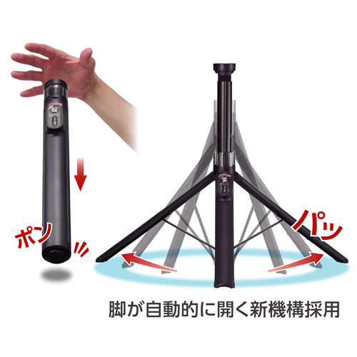 Velbon（ベルボン）Coleman セルフィースタンド ティップタップ