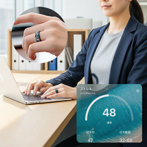 ストレスレベルの可視化