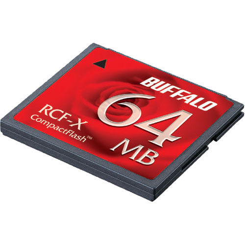 バッファロー RCF-X64MY [コンパクトフラッシュ 64MB コストパフォーマンスモデル]