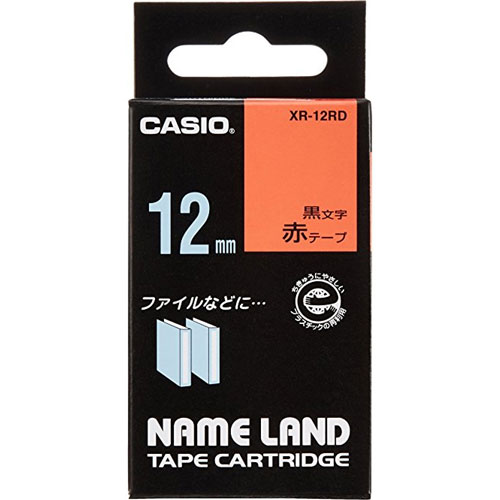 カシオ XR-12RD [ネームランドテープ12ミリ]