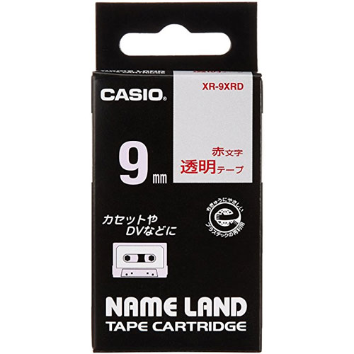 カシオ XR-9XRD [ネームランドテープ9ミリ]