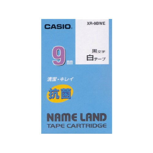 カシオ XR-9BWE [ネームランドテープ9ミリ]
