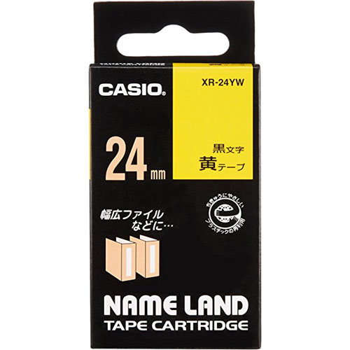 カシオ XR-24YW [カートリッジテープ]