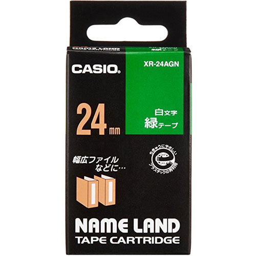 カシオ XR-24AGN [ネームランドテープ24ミリ]
