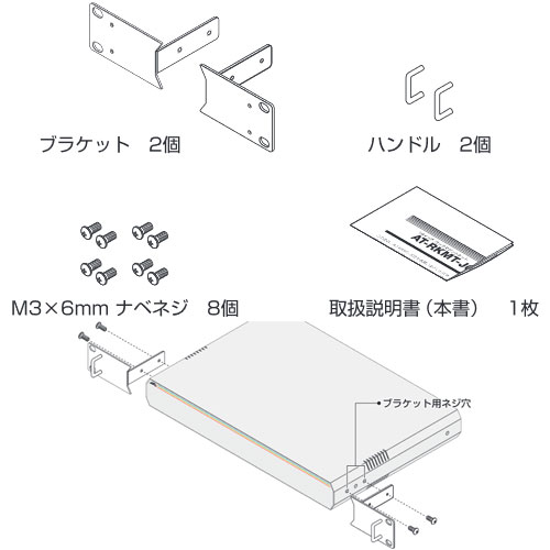 アライドテレシス 0038R [AT-RKMT-J09]