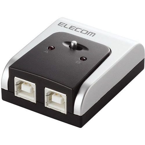 エレコム U2SW-T2 [USB2.0対応切替器<2回路>]