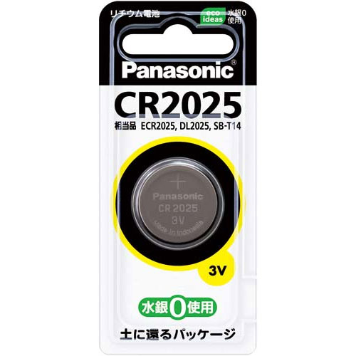 パナソニック CR2025P [コイン型リチュウム電池]