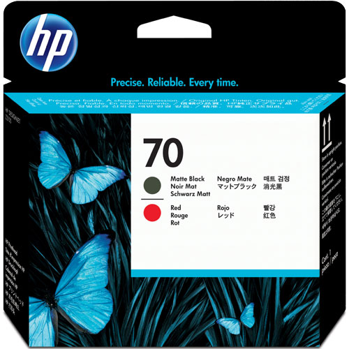 HP C9409A [HP 70 プリントヘッド マットBK/レッド]