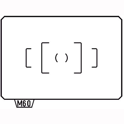 ペンタックス MF-60 [フォーカシングスクリーン (標準)]
