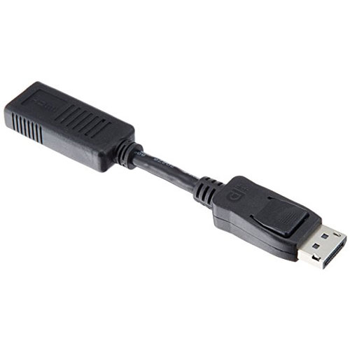 エレコム AD-DPHBK [DisplayPort-HDMI変換アダプタ/ディスプレイポートオス-HDMIメス]