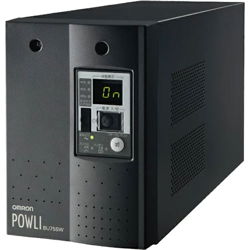 オムロン POWLI BU75SWQ5 [UPS 750VA オンサイト(当営業日)5Y付]