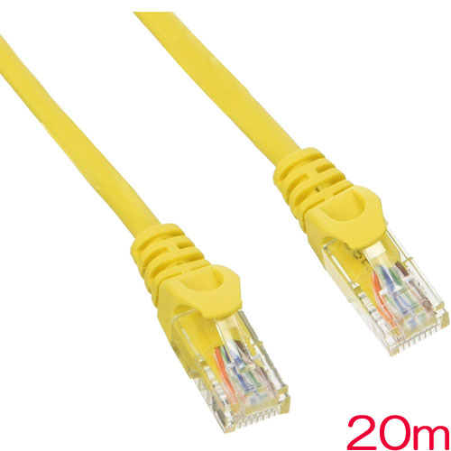 GH-CBE5E-20MY [CAT5E LANケーブル 簡易パッケージ イエロー 20M]