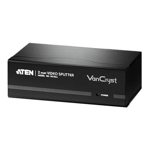 ATEN 1入力 2出力 アナログVGAビデオスプリッター