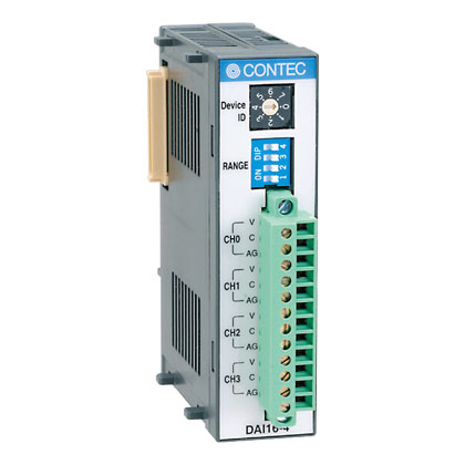 コンテック DAI16-4(FIT)GY [F&eIT 絶縁型高精度アナログ出力モジュール]