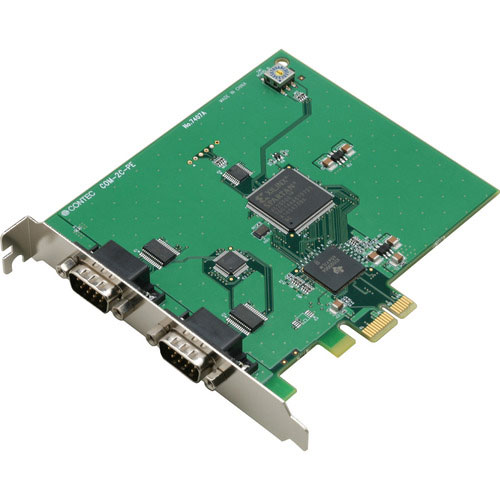 コンテック COM-2C-PE [PCI-E対応 RS-232C 2chシリアルI/Oボード]