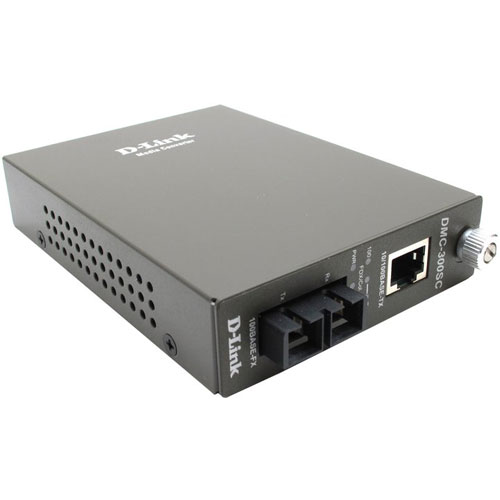 D-Link DMC-300SC [メディアコンバータ 10/100BASE-TX to 100BASE-FX]