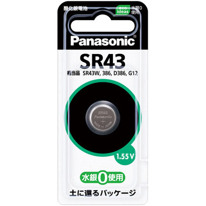 パナソニック SR43P [酸化銀電池 SR43]