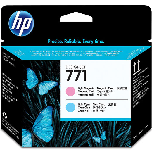 HP CE019A [HP771 プリントヘッド ライトマゼンタ /ライトシアン]