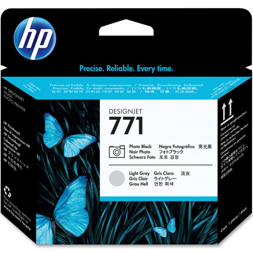 HP CE020A [HP771 プリントヘッド フォトブラック /ライトグレー]