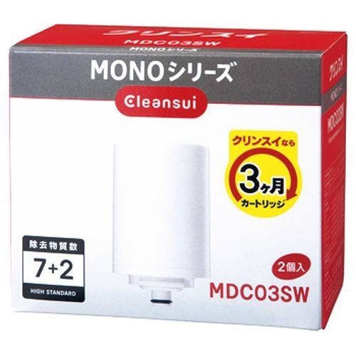 三菱レイヨン・クリンスイ MDC03SW [蛇口直結型浄水器MONOシーズ交換用カートッジ2コ入]