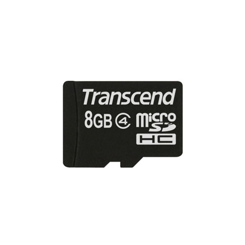 トランセンド TS8GUSDC4 [8GB microSDHC Card (CL4、NoBox&Adapter)]